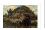 Rocky Hillside by Frederick W. Watts