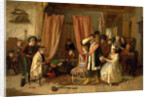 Children Acting the 'Play Scene' from 'Hamlet,' Act II, Scene ii by Charles Hunt