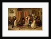 Children Acting the 'Play Scene' from 'Hamlet,' Act II, Scene ii by Charles Hunt
