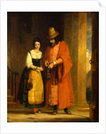 Shylock and Jessica from the 'Merchant of Venice,' II, ii by Gilbert Stuart Newton