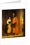 Shylock and Jessica from the 'Merchant of Venice,' II, ii by Gilbert Stuart Newton