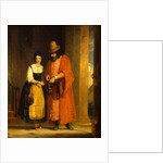 Shylock and Jessica from the 'Merchant of Venice,' II, ii by Gilbert Stuart Newton
