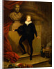 Master Betty as Hamlet, before a bust of Shakespeare by James Northcote
