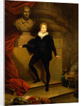 Master Betty as Hamlet, before a bust of Shakespeare by James Northcote