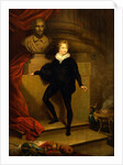 Master Betty as Hamlet, before a bust of Shakespeare by James Northcote