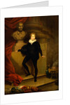 Master Betty as Hamlet, before a bust of Shakespeare by James Northcote