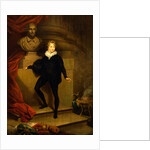 Master Betty as Hamlet, before a bust of Shakespeare by James Northcote