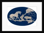 1 Wedgwood Horse Frightened by a Lion (Episode A) by Josiah Wedgwood