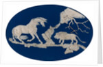 1 Wedgwood Horse Frightened by a Lion (Episode A) by Josiah Wedgwood