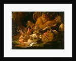 Puck and Fairies, from 'A Midsummer Night's Dream' Elves and Fairies - 'A Midsummer Night's Dream', Act II, Scene II by Joseph Noel Paton