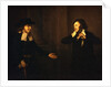 Shylock and Tubal by Herbert Stoppelaer
