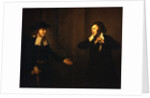 Shylock and Tubal by Herbert Stoppelaer
