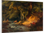 Jacques and the Wounded Stag by William Hodges