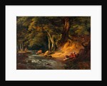 Jacques and the Wounded Stag by William Hodges