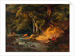 Jacques and the Wounded Stag by William Hodges