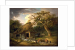 The Old Water Mill by George Morland