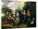 The Oliver and Ward Families by Francis Wheatley
