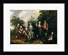 The Oliver and Ward Families by Francis Wheatley