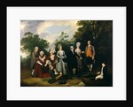 The Oliver and Ward Families by Francis Wheatley