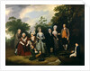 The Oliver and Ward Families by Francis Wheatley