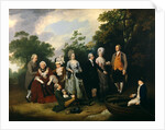 The Oliver and Ward Families by Francis Wheatley