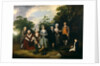 The Oliver and Ward Families by Francis Wheatley