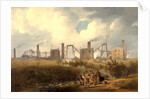 A View of Murton Colliery near Seaham, County Durham by John Wilson Carmichael