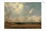 A View from Hampstead Heath (?), London by John Constable