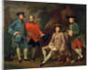 James Grant of Grant, John Mytton, the Hon. Thomas Robinson, and Thomas Wynne by Nathaniel Dance-Holland