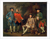 James Grant of Grant, John Mytton, the Hon. Thomas Robinson, and Thomas Wynne by Nathaniel Dance-Holland
