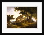 Ruins of the Naurattan, Sasaram, Bihar by Thomas Daniell
