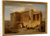 The Erechtheum, Athens, Greece with Figures in the Foreground by Charles Lock Eastlake