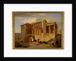 The Erechtheum, Athens, Greece with Figures in the Foreground by Charles Lock Eastlake