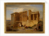 The Erechtheum, Athens, Greece with Figures in the Foreground by Charles Lock Eastlake