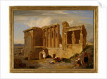 The Erechtheum, Athens, Greece with Figures in the Foreground by Charles Lock Eastlake