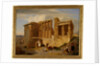 The Erechtheum, Athens, Greece with Figures in the Foreground by Charles Lock Eastlake