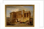 The Erechtheum, Athens, Greece with Figures in the Foreground by Charles Lock Eastlake