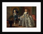 David Garrick and Mrs. Pritchard in Benjamin Hoadley's The Suspicious Husband by Francis Hayman