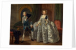 David Garrick and Mrs. Pritchard in Benjamin Hoadley's The Suspicious Husband by Francis Hayman