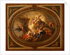 Sketch for an oval ceiling by Louis Laguerre
