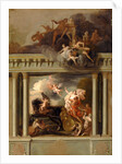 The Rape of Proserpine, design for the staircase of Devonshire House, London by Louis Laguerre
