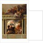 The Rape of Proserpine, design for the staircase of Devonshire House, London by Louis Laguerre