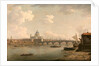 London, St. Paul's and Blackfriars Bridge by William Marlow