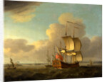 Shipping in the Thames Estuary, Thomas Mellish, ca.1748-1782 by Thomas Mellish