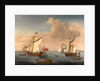 Ships in the Thames Estuary near Sheerness, Isaac Sailmaker, ca. 1633-1721 by Isaac Sailmaker