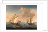 Ships in the Thames Estuary near Sheerness, Isaac Sailmaker, ca. 1633-1721 by Isaac Sailmaker