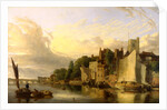 Lambeth from the River looking towards Westminster Bridge, London by James Stark