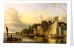 Lambeth from the River looking towards Westminster Bridge, London by James Stark