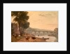 A View of Richmond Bridge, on the Thames, London by Sir Augustus Wall Callcott