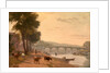 A View of Richmond Bridge, on the Thames, London by Sir Augustus Wall Callcott